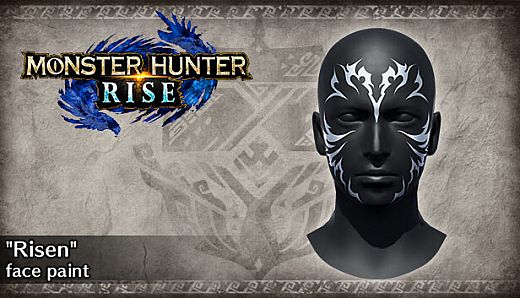 Monster Hunter Rise - "Risen" face paint