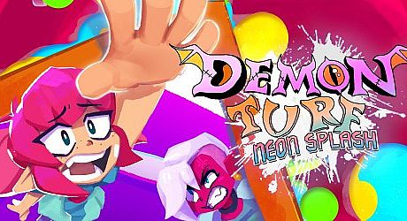 Demon Turf: Neon Splash Game