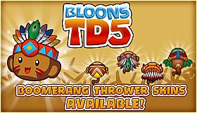 Bloons TD 5 - Tribal Boomerang Thrower Skin