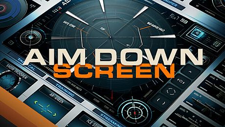 Aim Down Screen Game