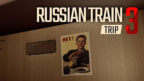 Russian Train Trip 3 - posters in the train car DLC
