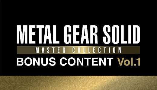 METAL GEAR SOLID: MASTER COLLECTION Vol.1 BONUS CONTENT