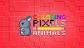 Coloring Pixels - Animals Pack