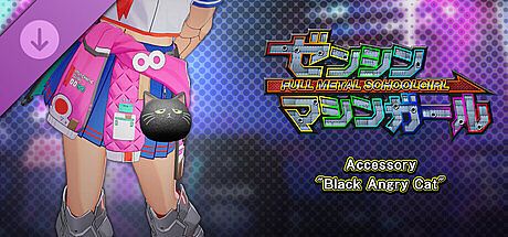 FULL METAL SCHOOLGIRL - Accessory: "Black Angry Cat" DLC