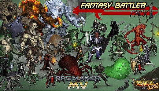 RPG Maker MV - Fantasy Battler Pack 1
