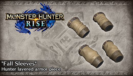 Monster Hunter Rise - "Fall Sleeves" Hunter layered Armor Piece