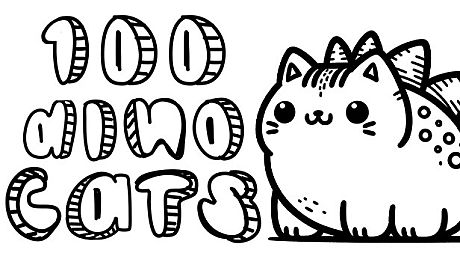 100 Dino Cats Game