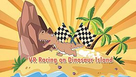 VR Racing on Dinosaur Island