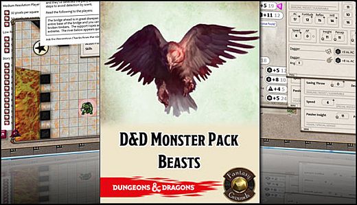 Fantasy Grounds - D&D Monster Pack - Beasts