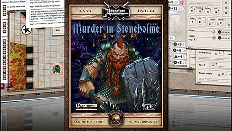 Fantasy Grounds - U02: Murder in Stoneholme (PFRPG) DLC