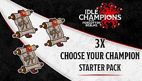 Idle Champions - 3x Choose Your Champion Starter Pack