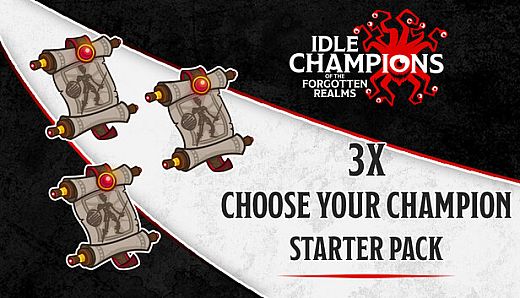 Idle Champions - 3x Choose Your Champion Starter Pack