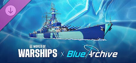 World of Warships x Blue Archive — Complimentary Camouflage DLC