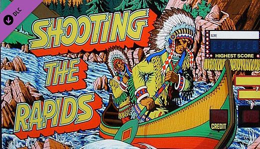 Zaccaria Pinball - Shooting The Rapids Table
