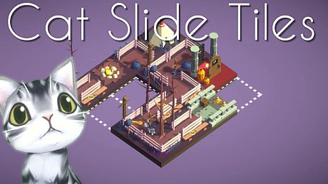 Cat Slide Tiles Game