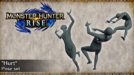 MONSTER HUNTER RISE - "Hurt" pose set DLC