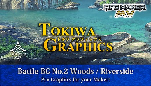 RPG Maker MV - TOKIWA GRAPHICS Battle BG No.2 Woods/Riverside