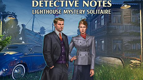 Detective notes. Lighthouse Mystery Solitaire Game