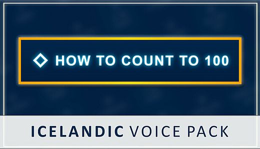 How to Count to 100 - Icelandic Voice Pack
