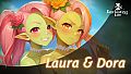 Everlusting Life - Mascots Laura and Dora
