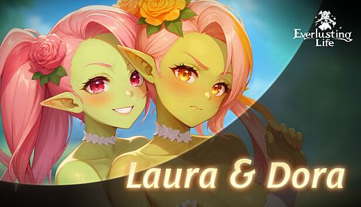 Everlusting Life - Mascots Laura and Dora