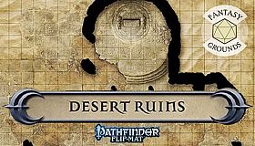 Fantasy Grounds - Pathfinder RPG - Pathfinder Flip-Mat - Desert Ruins