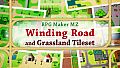 RPG Maker MZ - Winding Road and Grassland Tileset