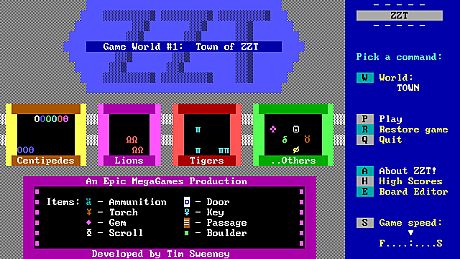 ZZT! Game