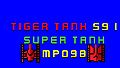 Tiger Tank 59 Ⅰ Super Tank MP098