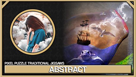 Pixel Puzzles Traditional Jigsaws Pack: Abstract DLC