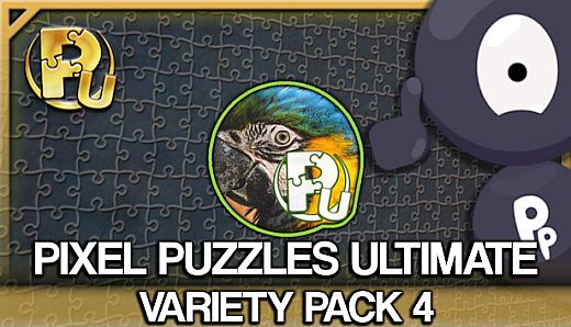 Jigsaw Puzzle Pack - Pixel Puzzles Ultimate: Variety Pack 4