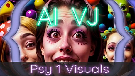 AI-VJ - Psy 1 Visuals DLC