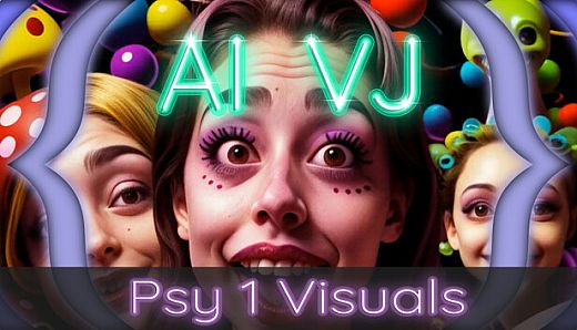 AI-VJ - Psy 1 Visuals