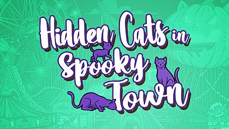 Hidden Cats in Spooky Town Game
