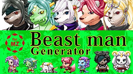 RPG Maker MZ - Beast man Generator for MZ DLC