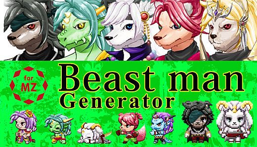 RPG Maker MZ - Beast man Generator for MZ