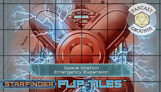 Fantasy Grounds - Starfinder FlipTiles - Space Station Emergency Expansion
