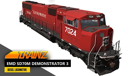 Trainz 2022 DLC - EMD SD70M Demonstrator 3
