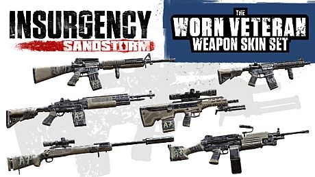 Insurgency: Sandstorm - Worn Veteran Weapon Skin Set DLC