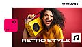 Movavi Video Editor 2024 - Retro Style Music Pack