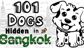 101 Dogs Hidden in Bangkok