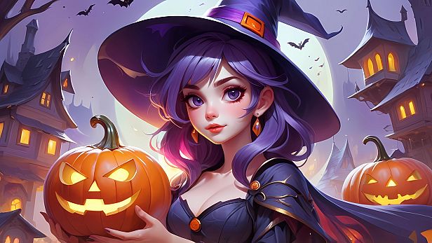 Buy Witches and Vampires on Halloween