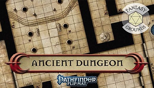 Fantasy Grounds - Pathfinder RPG - Pathfinder Flip-Mat - Classic Ancient Dungeon