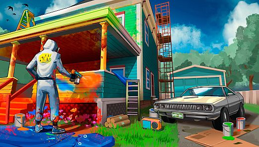 Spray Paint Simulator