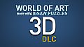 WORLD OF ART - learn with JIGSAW PUZZLES: 3D