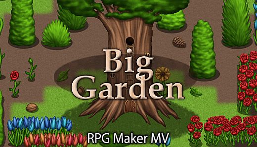 RPG Maker MV - Big Garden Tiles