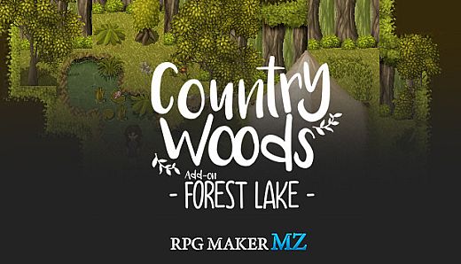 RPG Maker MZ - Country Woods Add-on Forest Lake