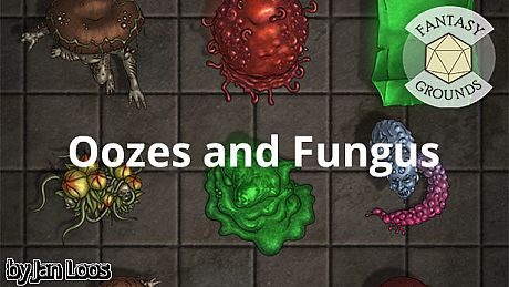 Fantasy Grounds - Jans Tokenpack 22 - Oozes and Fungus DLC