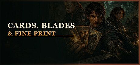 Cards, Blades & Fine Print Game