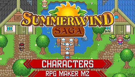 RPG Maker MZ - Summerwind Saga - Characters